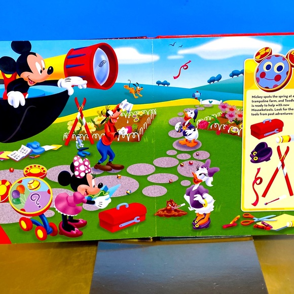 DISNEY MICKEY MOUSE CLUBHOUSE VTG 2011 FIRSt LOOK AND FIND BOOK DISNEY JUNIOR - Picture 7 of 15